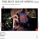 THE BEST ADS OF SPRING 2017 - Monica Menez for Sophia Webster Campaign